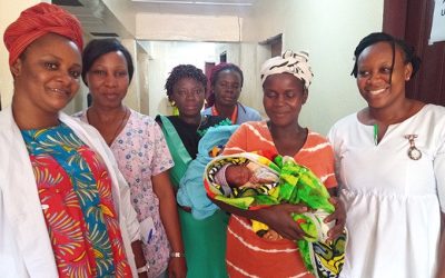 Joy after a frightening preterm delivery in Liberia